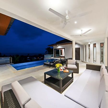 Sunny Banks - Modern Sea View 4 Bed Pool Villa Maret Exterior foto