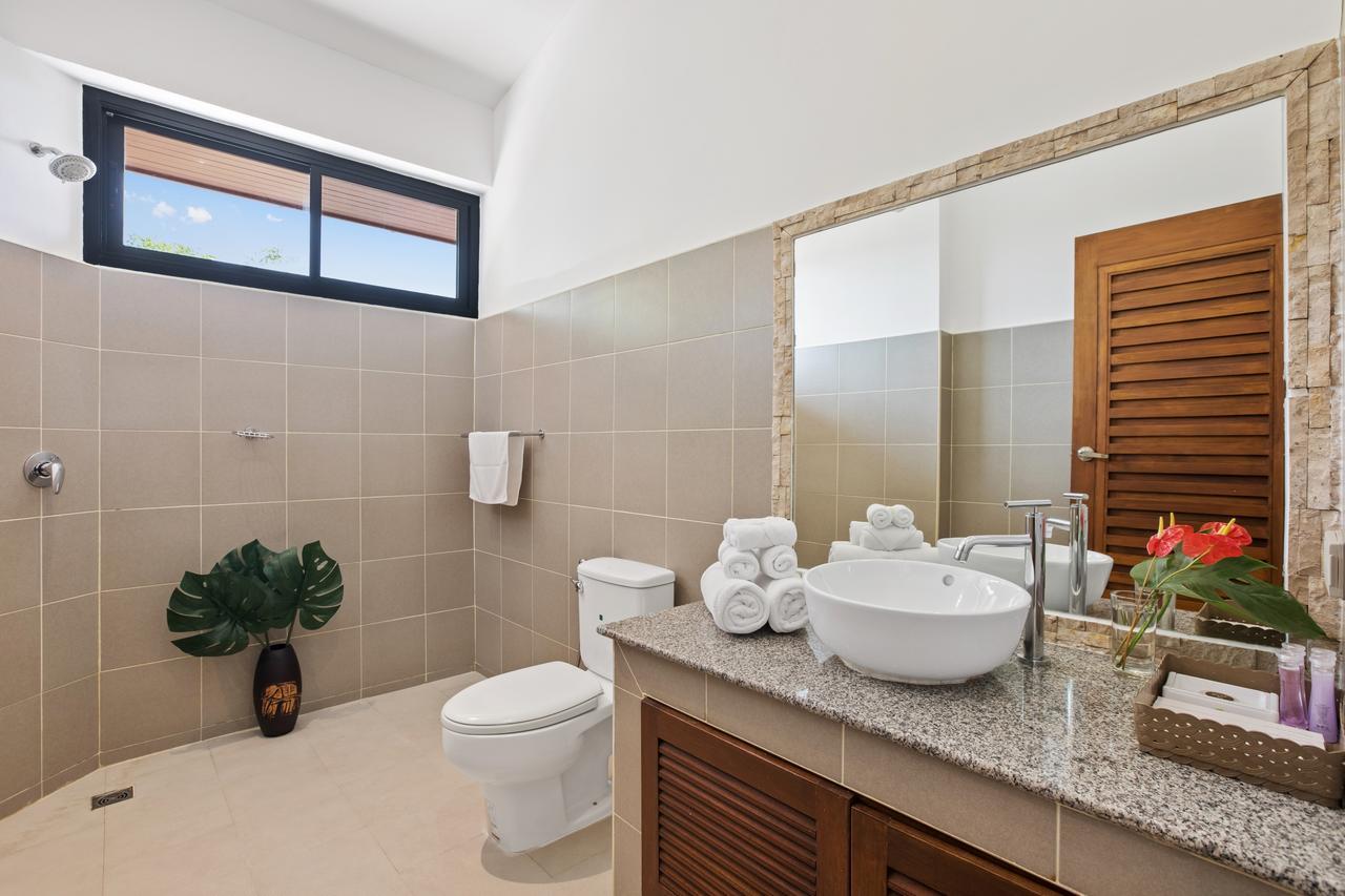 Sunny Banks - Modern Sea View 4 Bed Pool Villa Maret Exterior foto