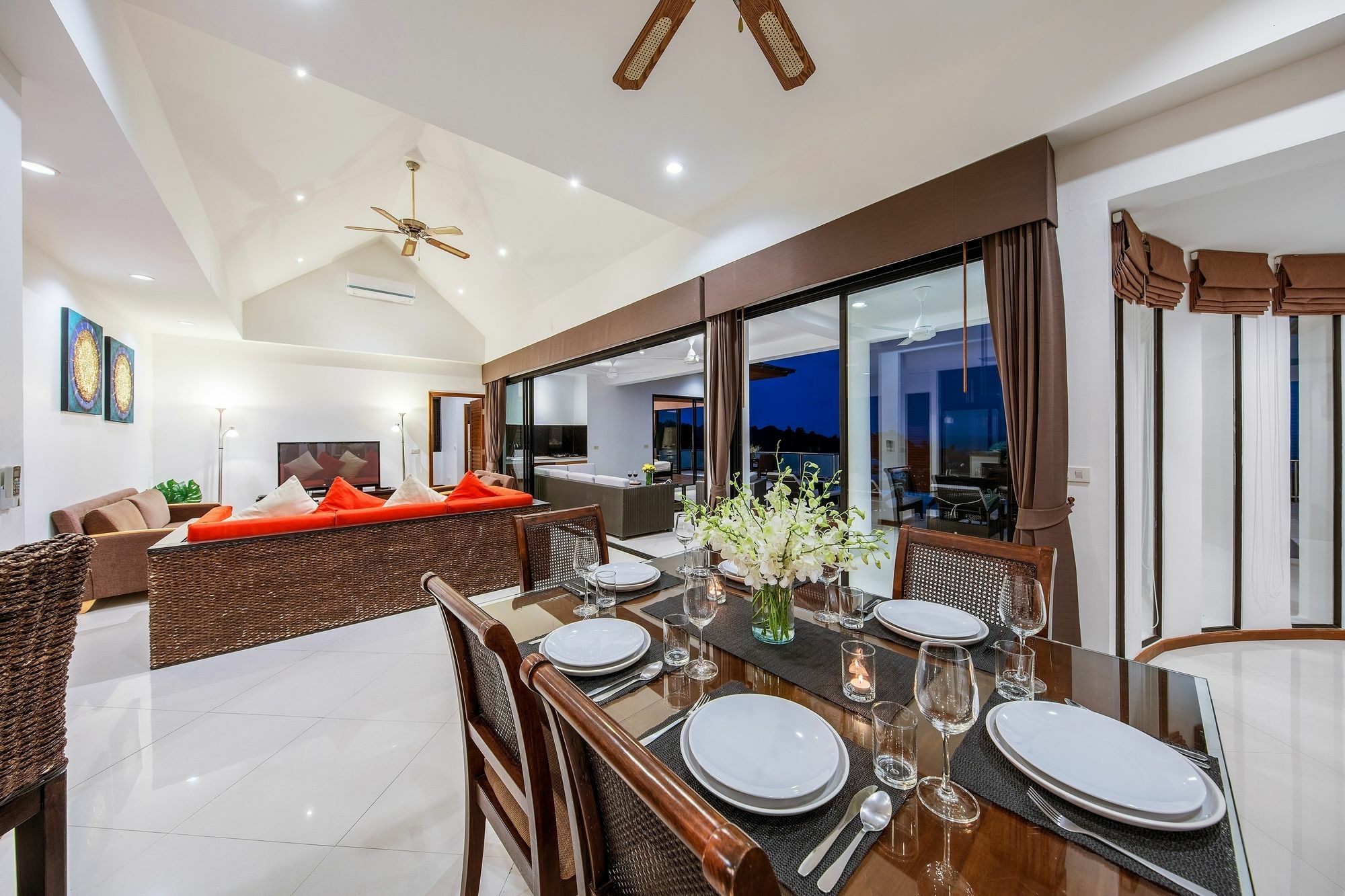 Sunny Banks - Modern Sea View 4 Bed Pool Villa Maret Exterior foto